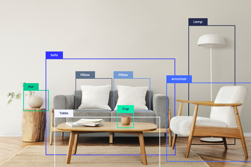 Markerless AR for furniture