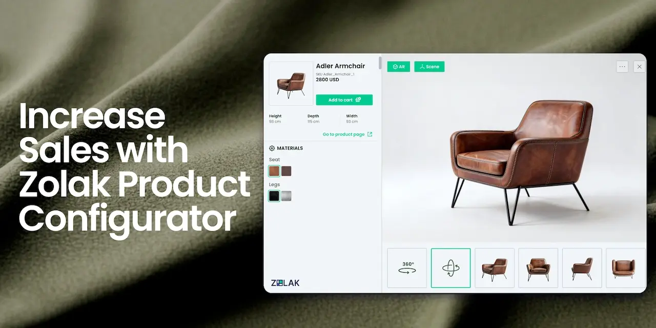 Visual Product Configurator Platform | Zolak