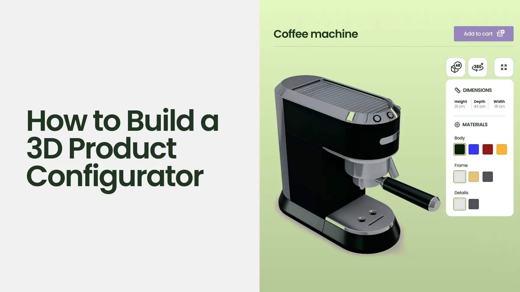 How to Build a 3D Product Configurator