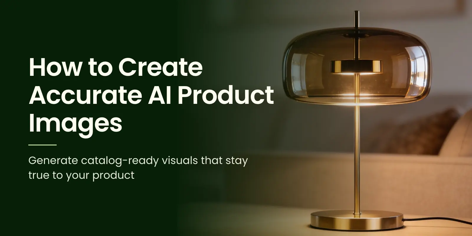 How to Create Accurate AI Product Images 