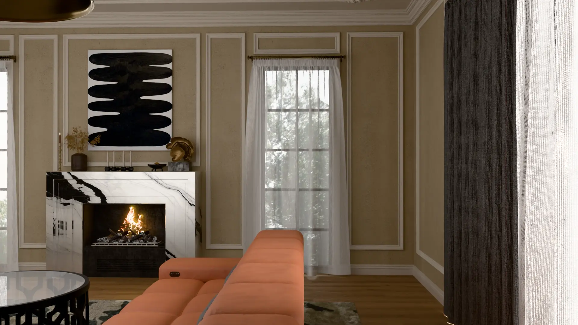 Sheers & Drapes — 3D render by Zolak