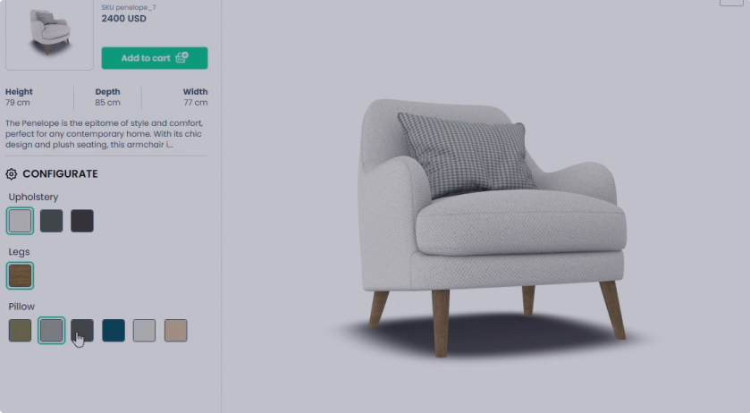 Zolak Visual Commerce Configurator