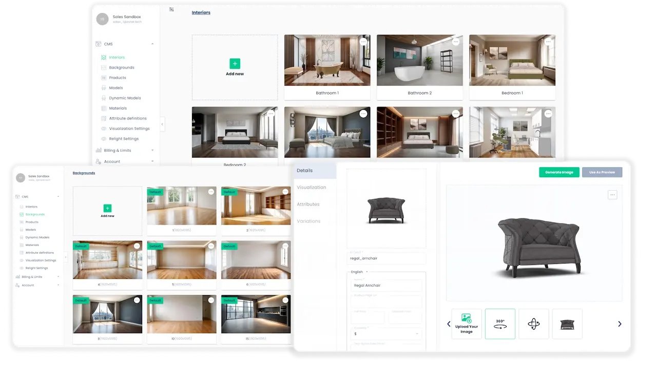 Zolak CMS Showroom